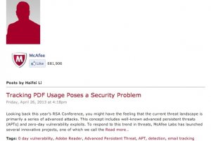 Documents PDF pists par les hackers grce  une faille Adobe Reader
