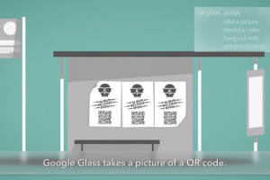 Un QR code trompe la s�curit� des Google Glass