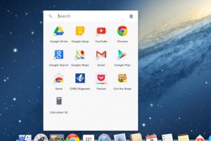 Aprs Windows, les Chrome Apps de Google arrivent sur OS X
