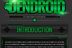 Dendroid industrialise la cr�ation de malware sur Android