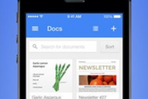 Pour rpondre  Microsoft, Google livre 2 apps bureautiques pour iPad et iPhone