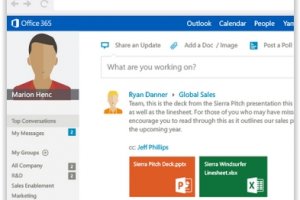 Microsoft int�gre Yammer � Office 365 Moyenne Entreprise