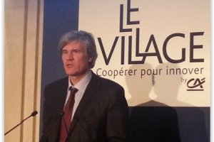 Le Crdit Agricole inaugure la ppinire  start-ups Le Village