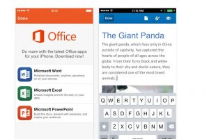 Microsoft lance 3 apps Office pour iPhone