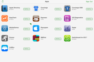 Les 10 apps secrtes des employs d'Apple
