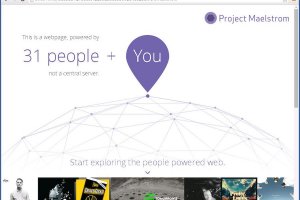 Projet Maelstrom : le web peer-to-peer vu par BitTorrent