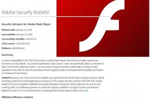 Adobe corrige une 2me faille zero-day dans Flash