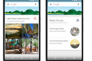 Google Now rcupre les flux  en provenance d'applications tierces