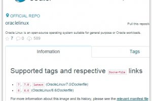 Oracle Linux maintenant disponible sur Docker