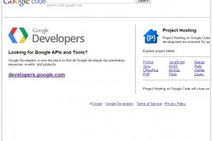 Google tue Code, son service d'hbergement de projets