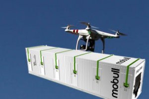 Un datacenter modulaire livr par drone