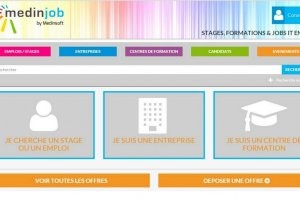 Medinjob, un portail ddi  l'emploi et  la formation IT en PACA