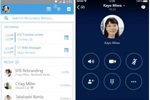 Skype for Business pour iOS et Android : btas imminentes