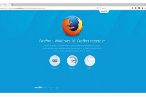 Mozilla livre sa version Windows 10 de Firefox