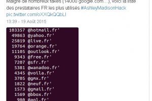 Piratage d'Ashley Madison : 260 000 contacts franais touchs