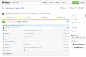Sur GitHub, un projet relie Cobol et Node.js