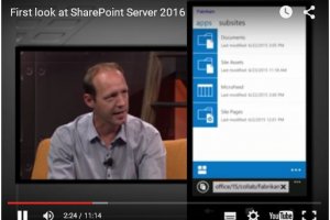 SharePoint 2016 sort en bta avec un outil de recherche hybride