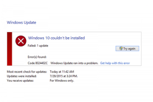 Mise  jour Windows 10 : Les problmes s'accumulent