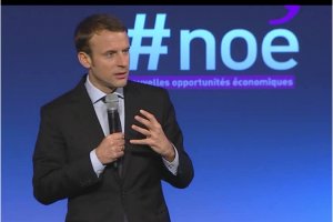 Avec No�, Emmanuel Macron se raccroche � la r�volution num�rique