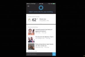 Cortana pour iOS arrive en bta prive