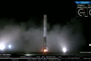 Satellites lancs, la fuse de SpaceX revient sur terre