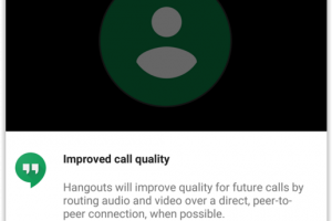 Google amliore Hangouts avec des connexions P2P
