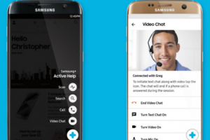 Samsung lance une app d'assistance par chat vido pour Galaxy S7 et Edge