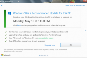 La mise  jour force de Windows 10 scandalise les utilisateurs
