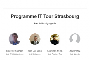 IT Tour Strasbourg : Venez rencontrer les DSI et RSSI le 29 septembre