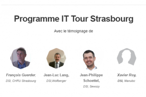 IT Tour : Rencontrez DSI et RSSI le 29 septembre  Strasbourg