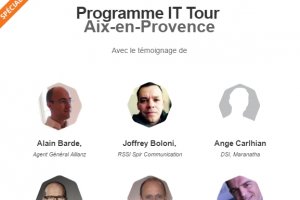 IT Tour Aix-en-Provence : Rencontrez les DSI de Groupe Ortec et Maranatha