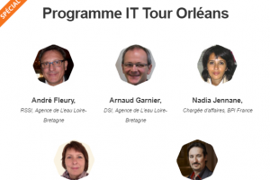 IT Tour Orlans : Rencontrez les DSI et RSSI de BRGM et Agence L'Eau Loire Bretagne
