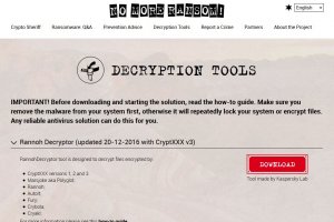 Kaspersky dbloque les fichiers chiffrs par le dernier CryptXXX