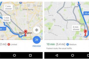 Google Maps signale les places de parking libres