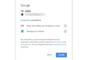 Du phishing coupl  une fausse app Google Docs pige les utilisateurs Gmail