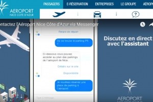 L'aroport de Nice Cte d'Azur lance son chatbot