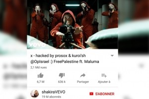 YouTube hacke, les comptes d'artistes diffuss par Vevo modifis