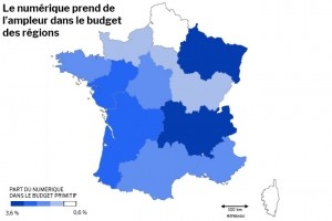 Enquête : Les budgets numériques 2019 des régions