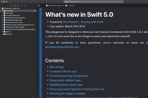 Le langage Swift d'Apple livr en version 5