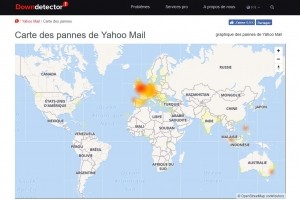 Yahoo Mail en panne en Europe et ailleurs