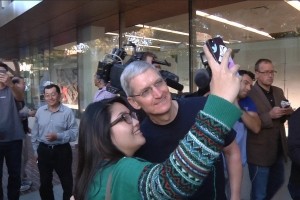 Un brevet de selfie de groupe virtuel accord  Apple