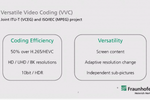 Le Fraunhofer HHI travaille depuis pr�s de trois ans sur le codec H.266/VVC avec des partenaires comme Apple, Microsoft, Sony et Intel. (cr�dit : Fraunhofer Heinrich Hertz)