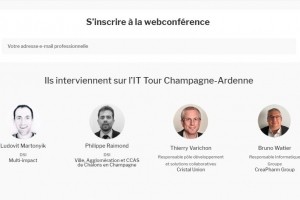 Web TV IT Tour Champagne-Ardenne : retrouvez les tmoignages de Creapharm, Multi-Impact, Cristal Union et Chlons-en-Champagne