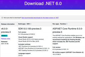 Quoi de neuf dansMicrosoft.NET 6 ?