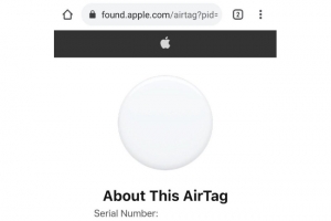 Risque de phishing suite  un bug dans l'Apple AirTag