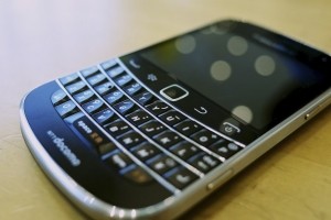 Ecran noir pour les terminaux Blackberry