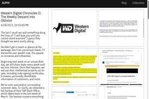 BlackCat publie des donn�es vol�es � Western Digital