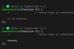 La version de production de TypeScript 5.1 lance