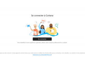 Microsoft d�branche progressivement Cortana