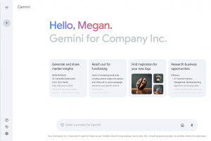 Avec Gemini for Workspace, Google greffe de la GenAI à sa suite bureautique